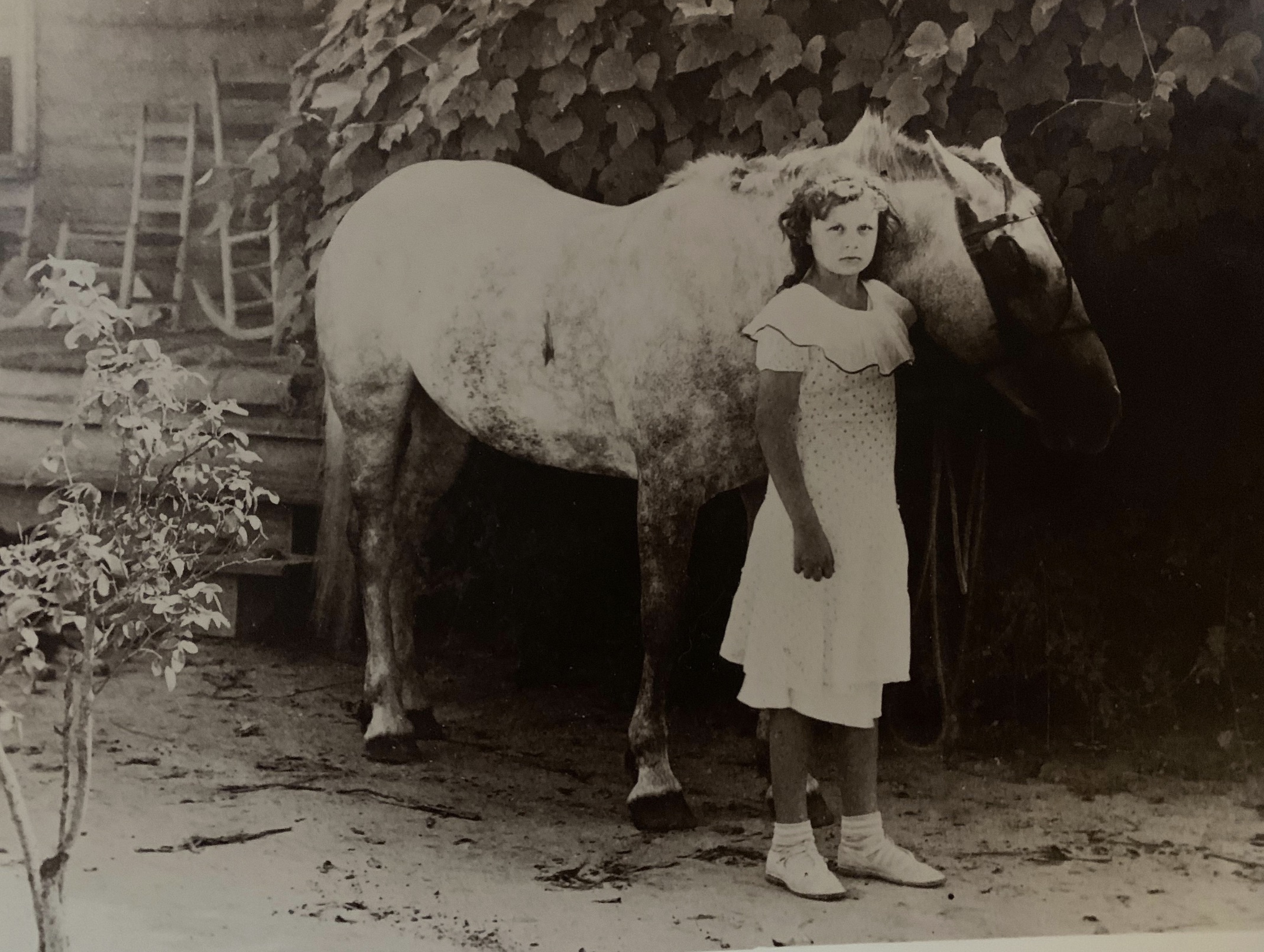 My mom grew up on a rural tobacco farm right outside of Myrtle Beach, SC (1958) 